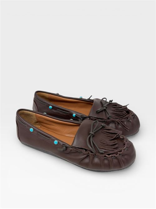 Indianische Mokassins IL LACCIO | 4500MOUSSECIOCCOLATO